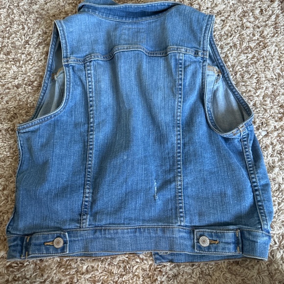 Old Navy Jean Jacket (Sleeveless) - Picture 2 of 2